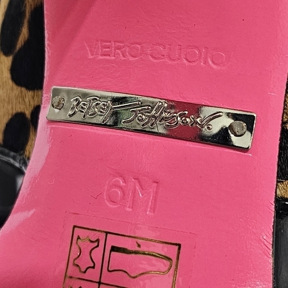 Betsy Johnson Leopard Print Heels - Picture 8 of 12